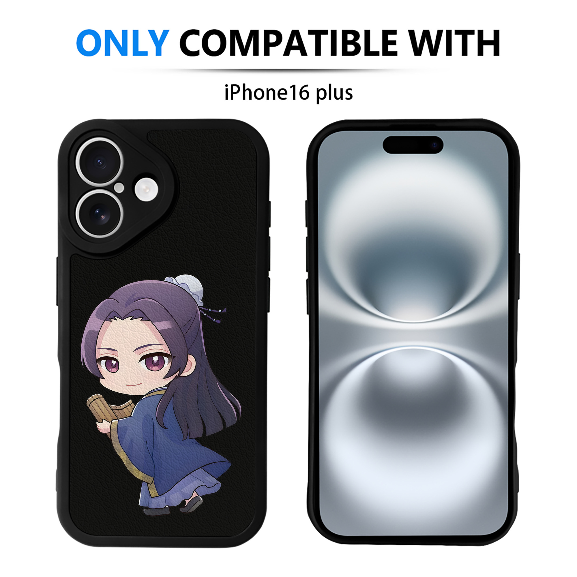 薬屋のひとりごと The Apothecary Diaries 【iPhone 16シリーズ対応】シリコンスマホケース（レザー調） 材質：シリコン